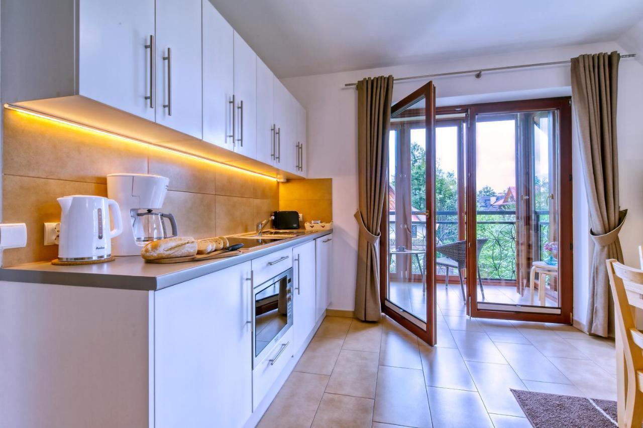 Szafir Apartamenty Mozaika Centrum Piec Kominkowy Закопане Экстерьер фото