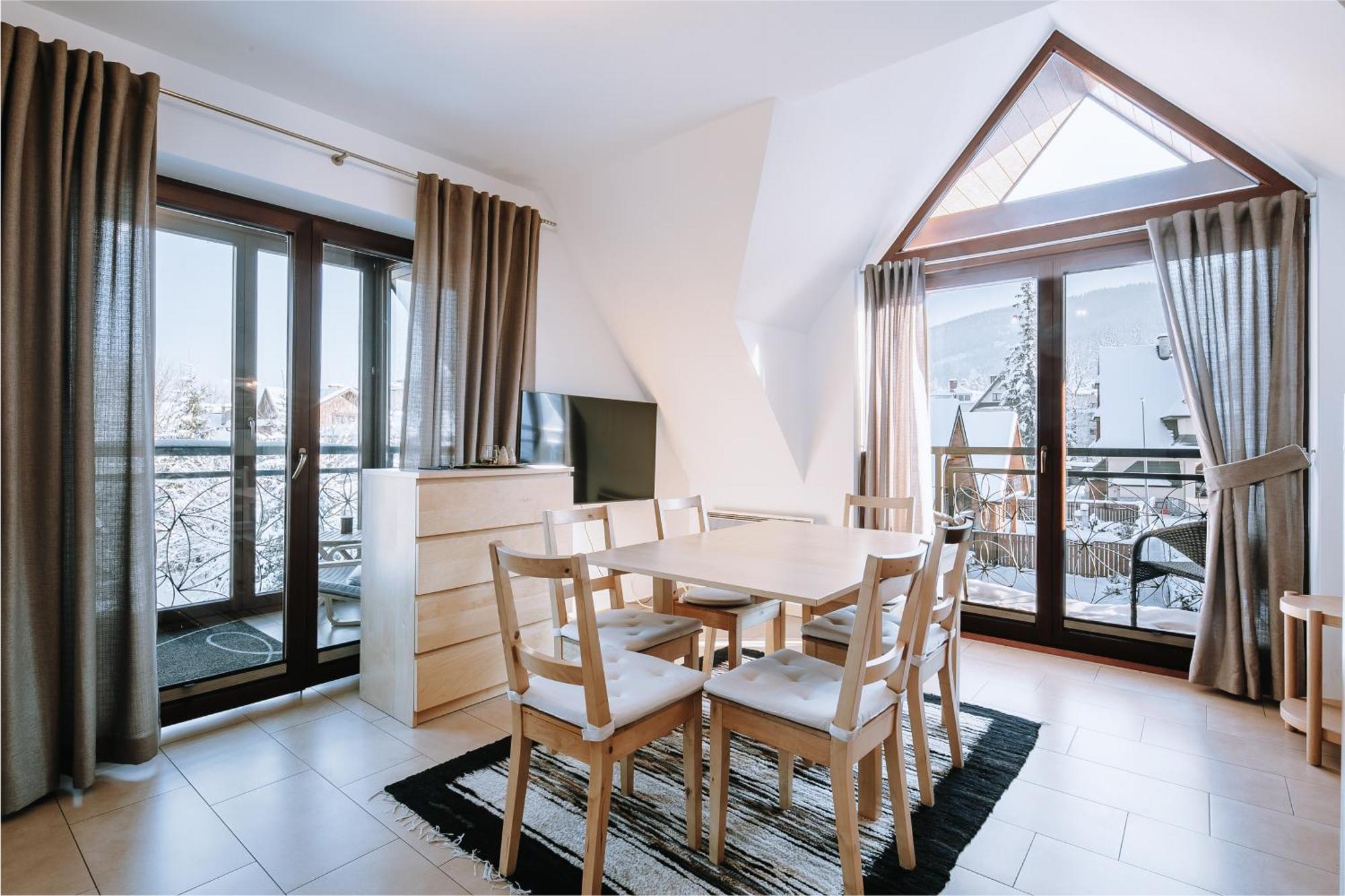 Szafir Apartamenty Mozaika Centrum Piec Kominkowy Закопане Экстерьер фото